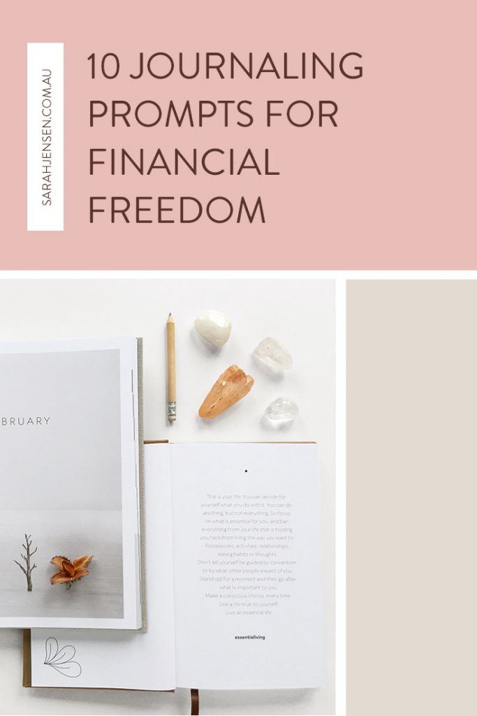 10 journaling prompts for financial freedom