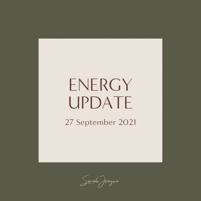Energy Update - 27 September 2021