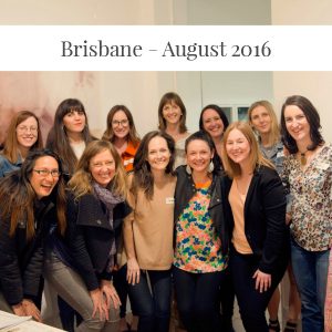 Sarah Jensen - Rock Your Goals Brisbane Workshop - August 2016